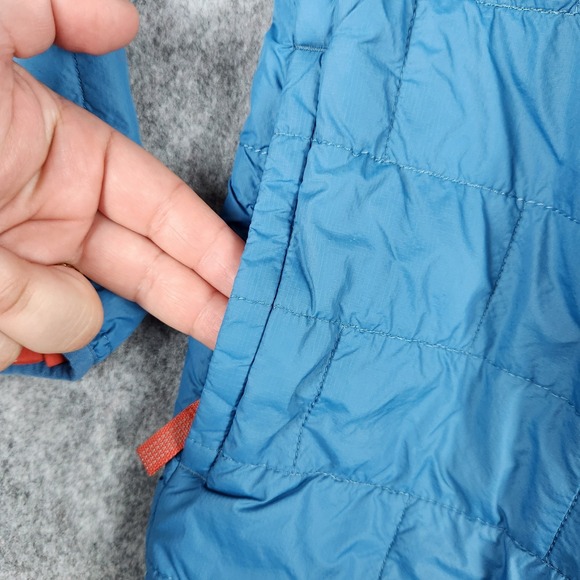 Patagonia Nano Puff Brick Quilt Jacket Kids XL Black 14 Ks Full Zip Puffer 68001 - Picture 3 of 11